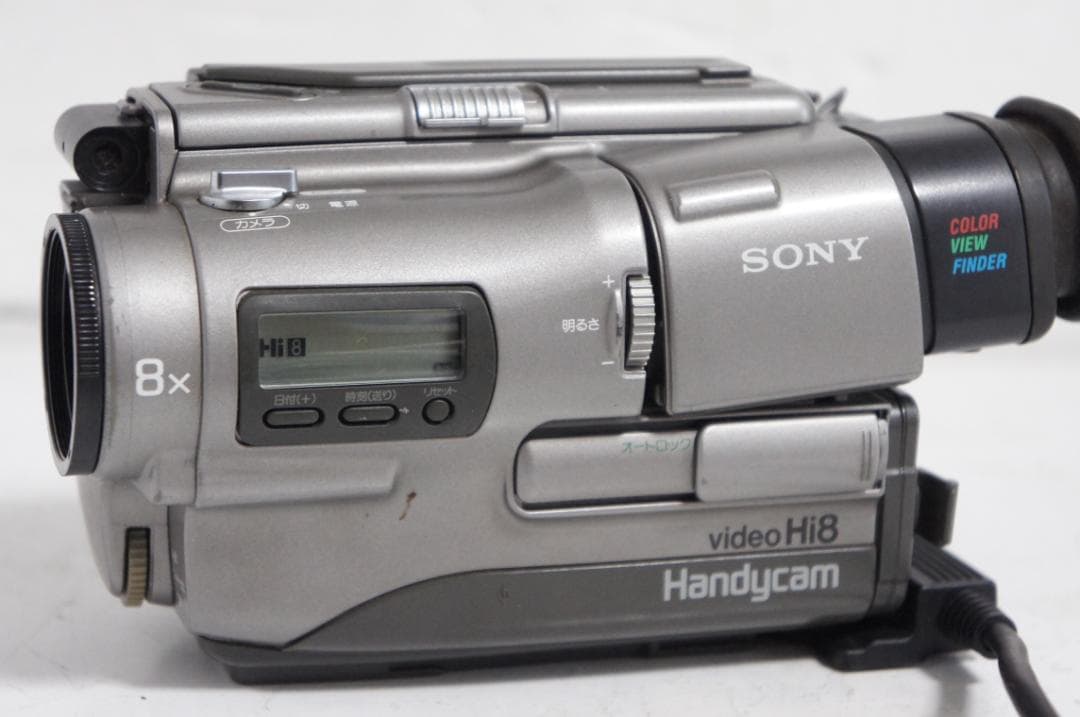 【再生OK】CCD-TR1 SONY Hi8ビデオカメラ　8mm 0212