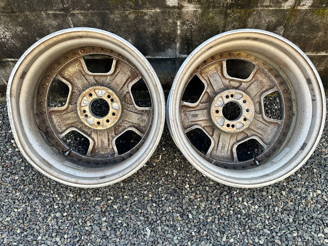 18インチ SSRヴィエナディッシュ メッキ2本