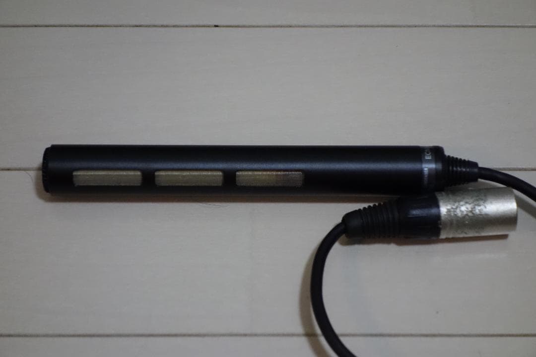 動作しました 業務用 鋭指向性 ガンマイク ECM-XM1 純正品 SONY