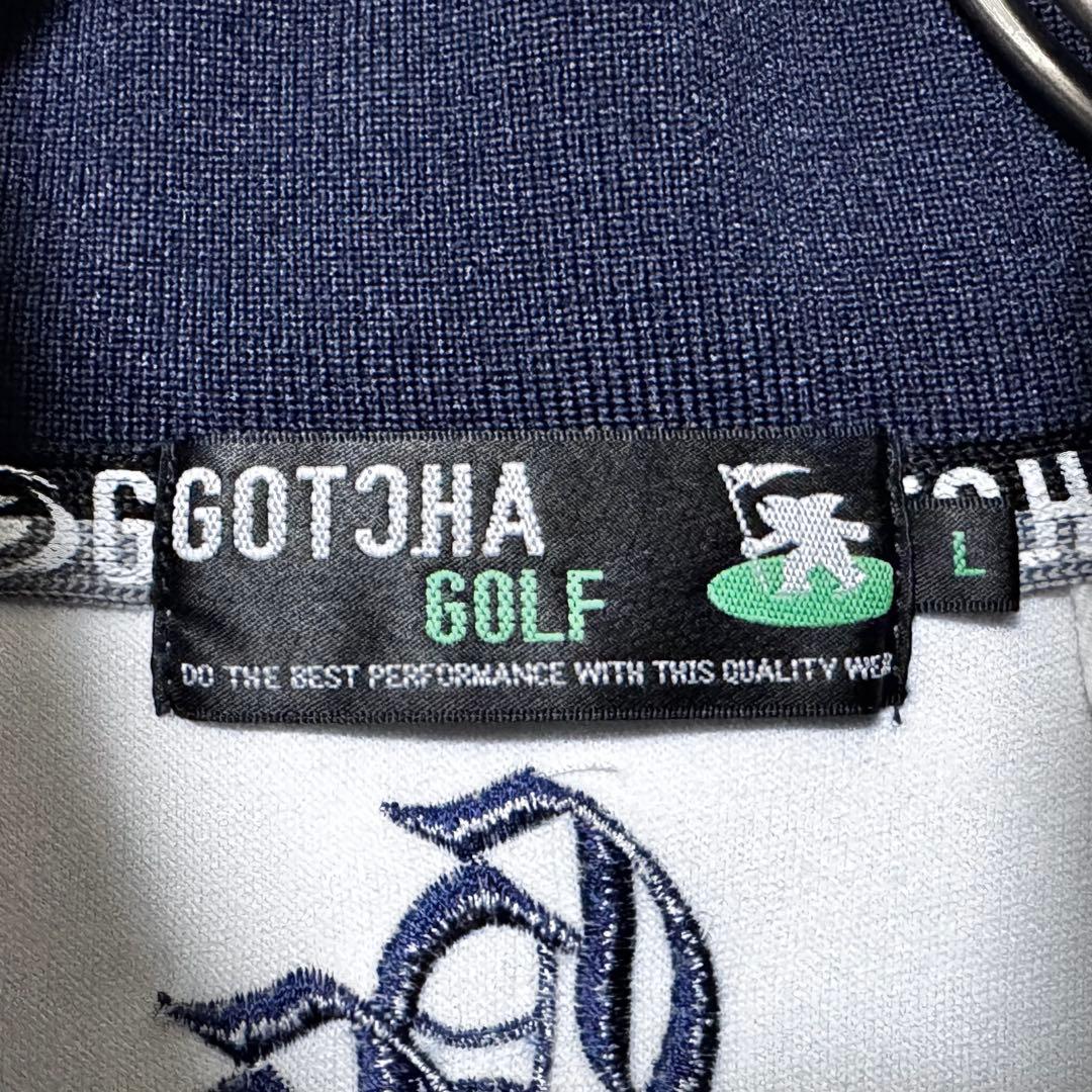 GOTCHA GOLF ガッチャゴルフ ジップ ポリエステル ジャケット L