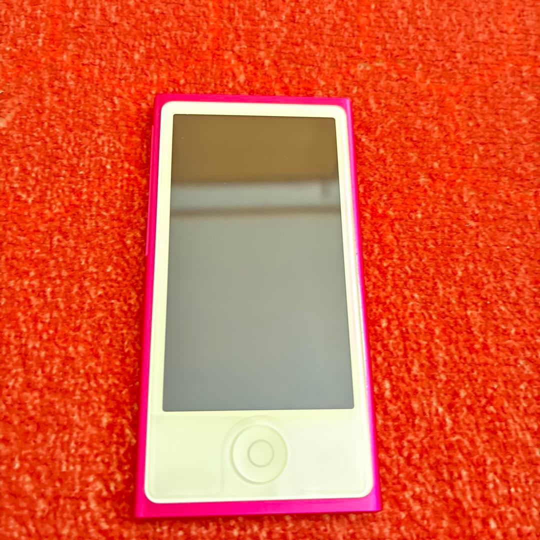 iPod nano 第7世代 ピンク イヤフォン付き