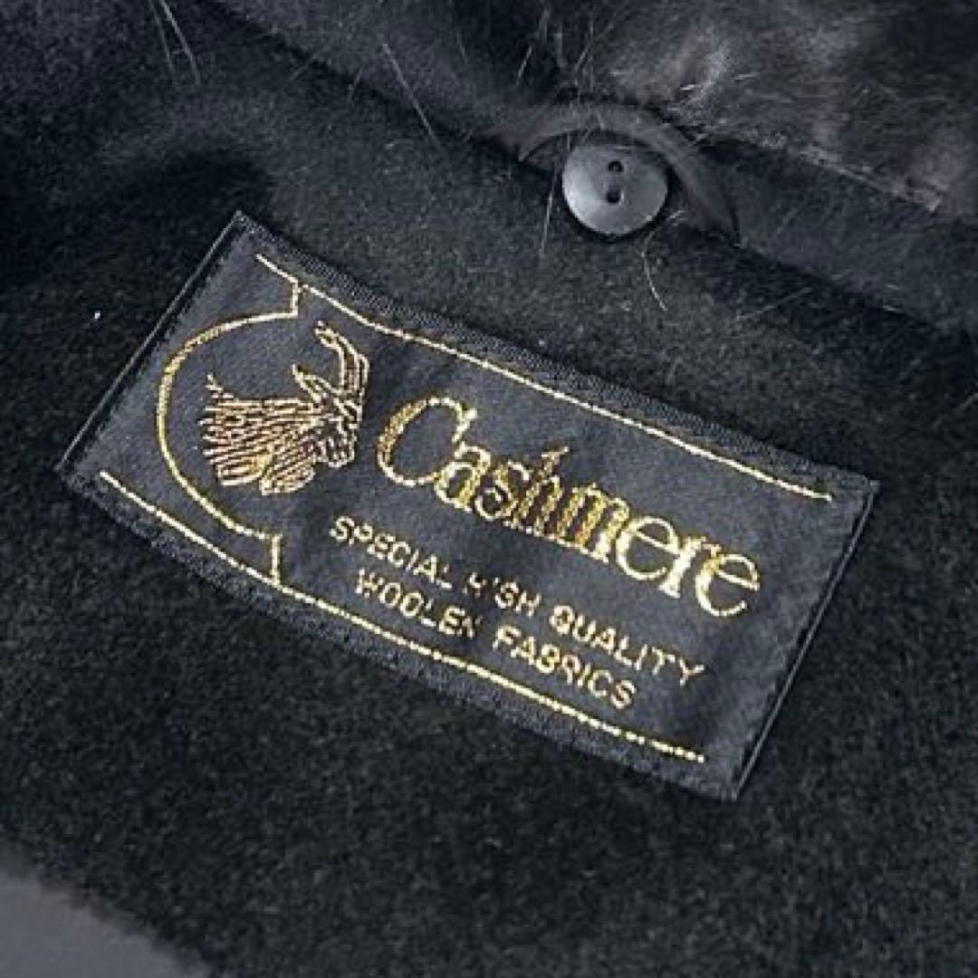【タグ付き】I’hiver カシミヤ100％ Aラインコート ブルーフォックス