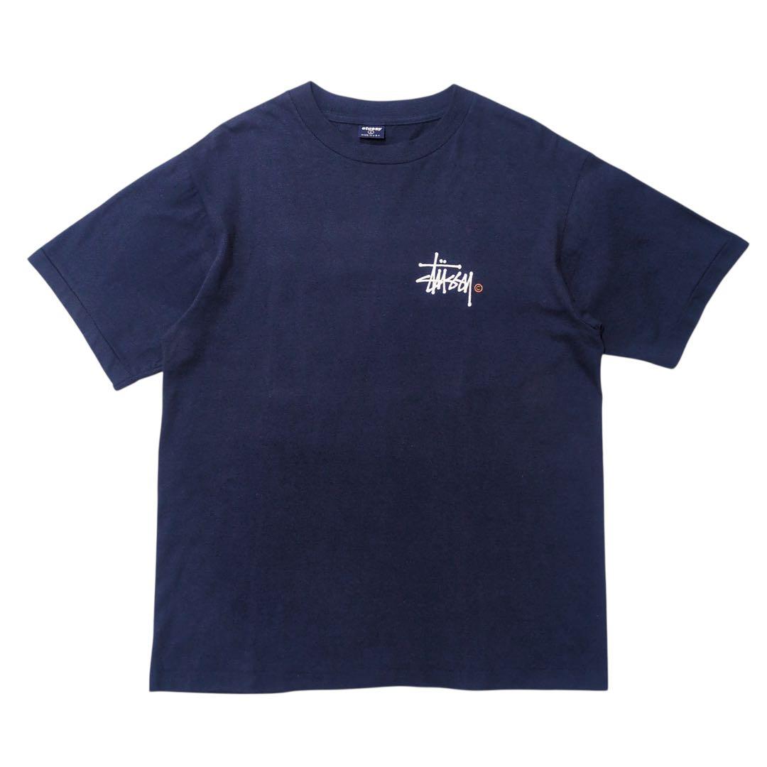 90s USA製 OLD STUSSY バックプリント　シングルステッチ