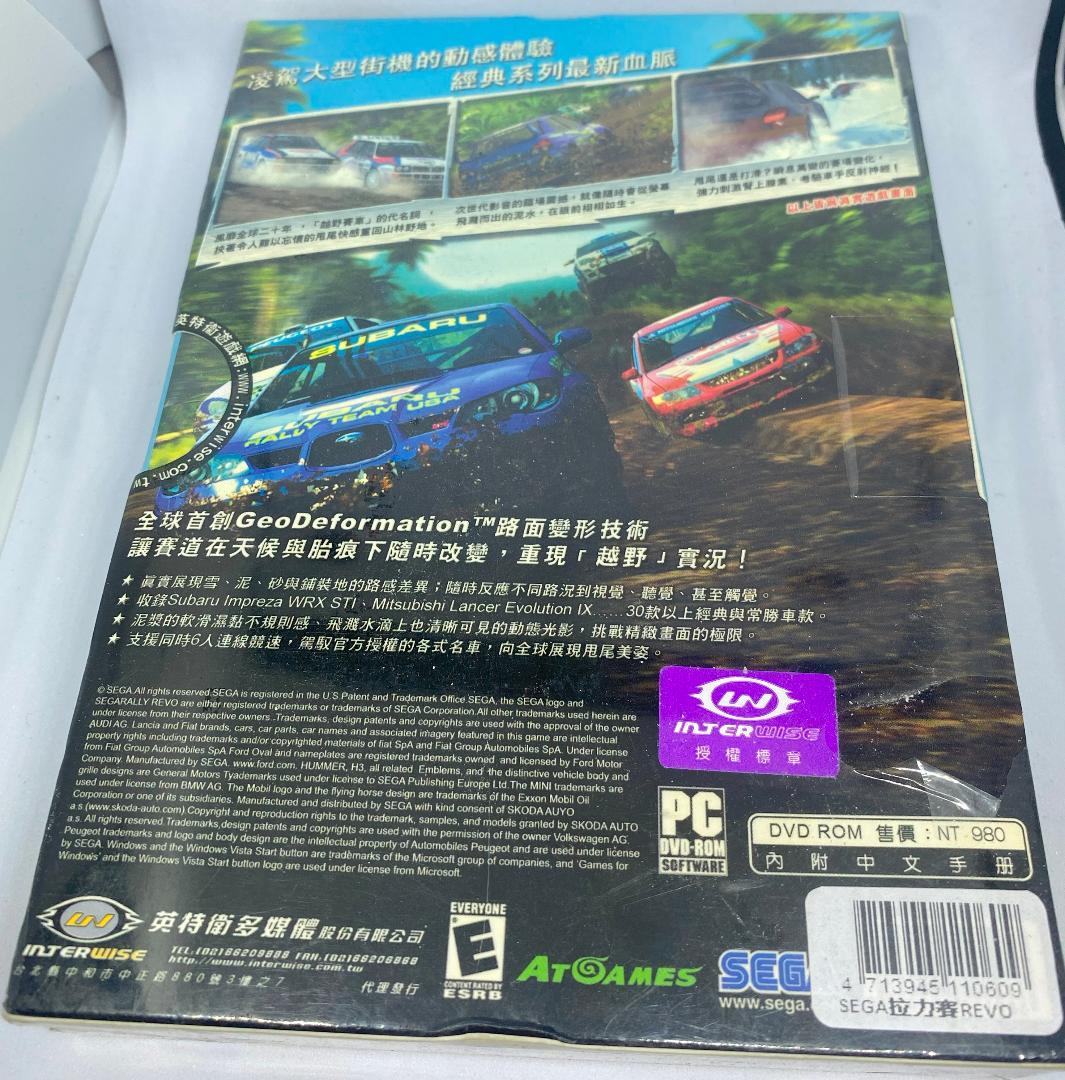 ★海外版★ Sega Rally Revo 台湾版 英語 Windows PC