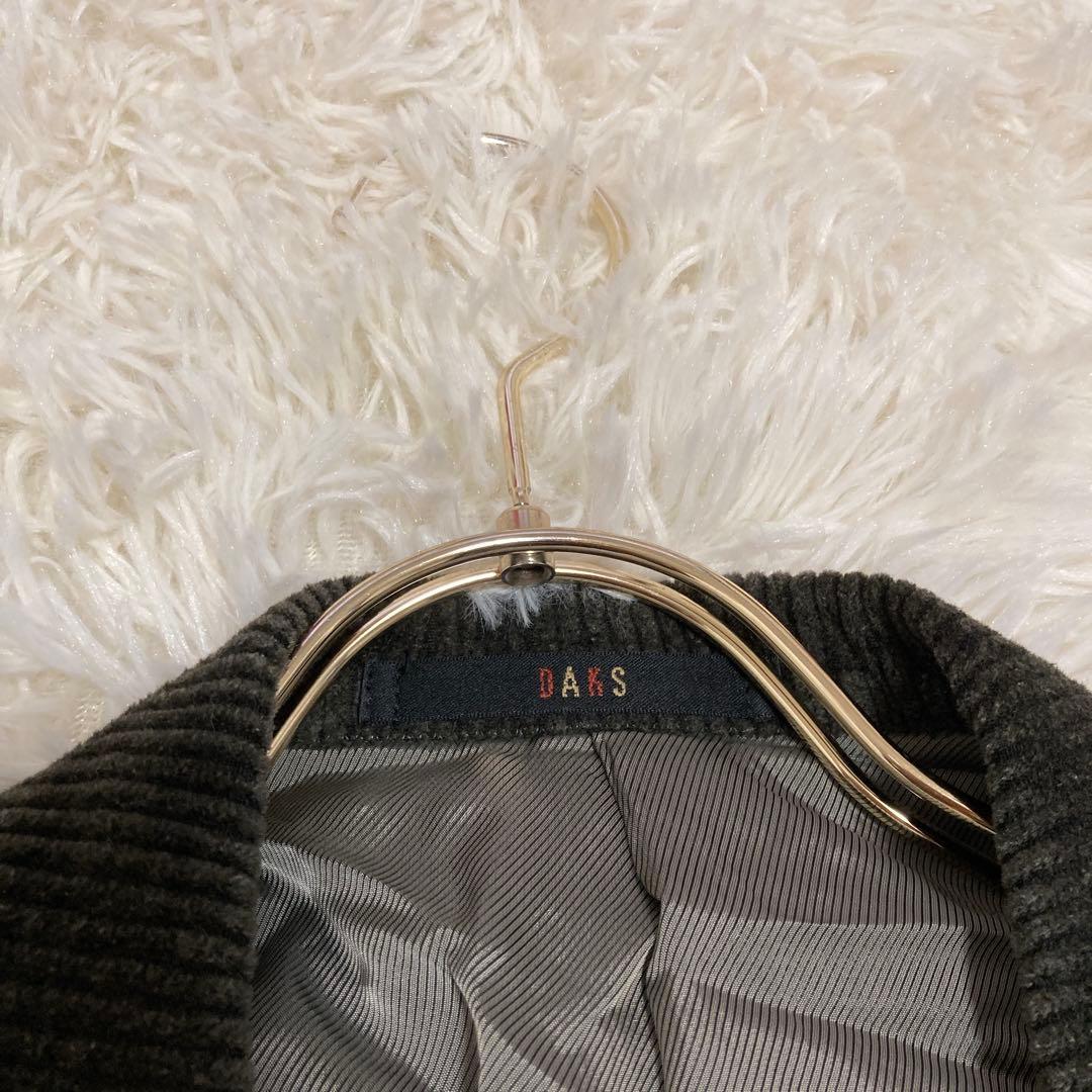 DAKS コーデュロイジャケット ダークグリーン BB5 秋冬 カジュアル