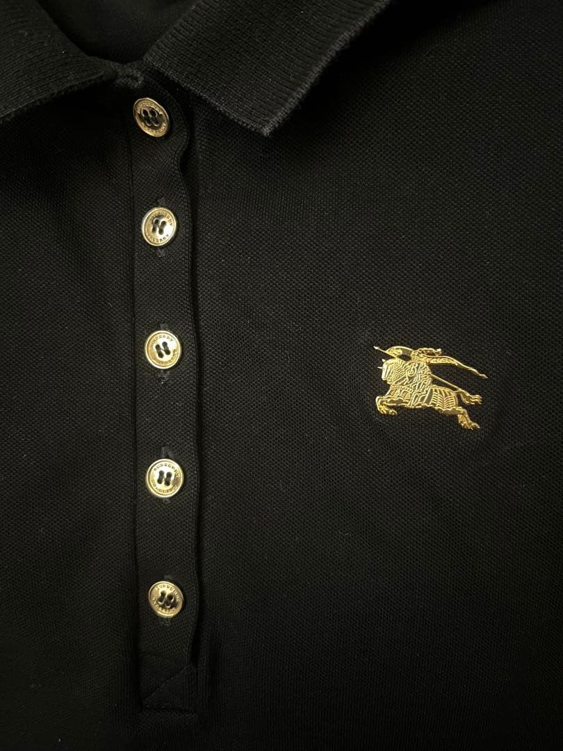 【美品　レア】BURBERRY 長袖 ポロシャツ トップス　ウィメンズ