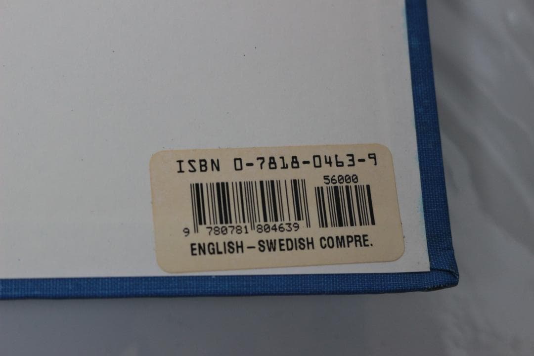 語学・辞書・学習参考書 English-Swedish Hipocrene Comprehensive