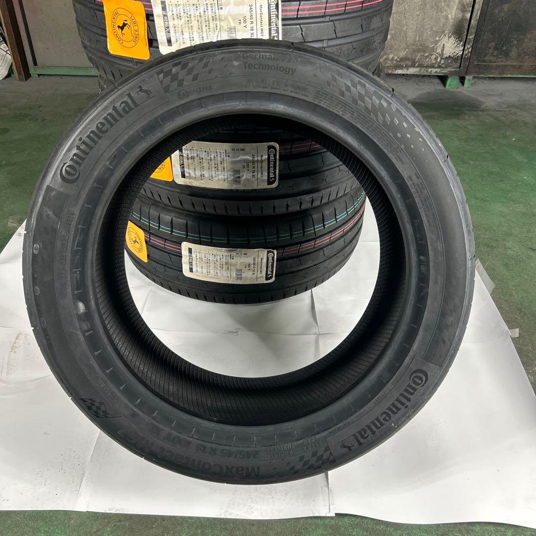 コンチネンタル　新品　245/45R18 マックスコンタクト　MC7