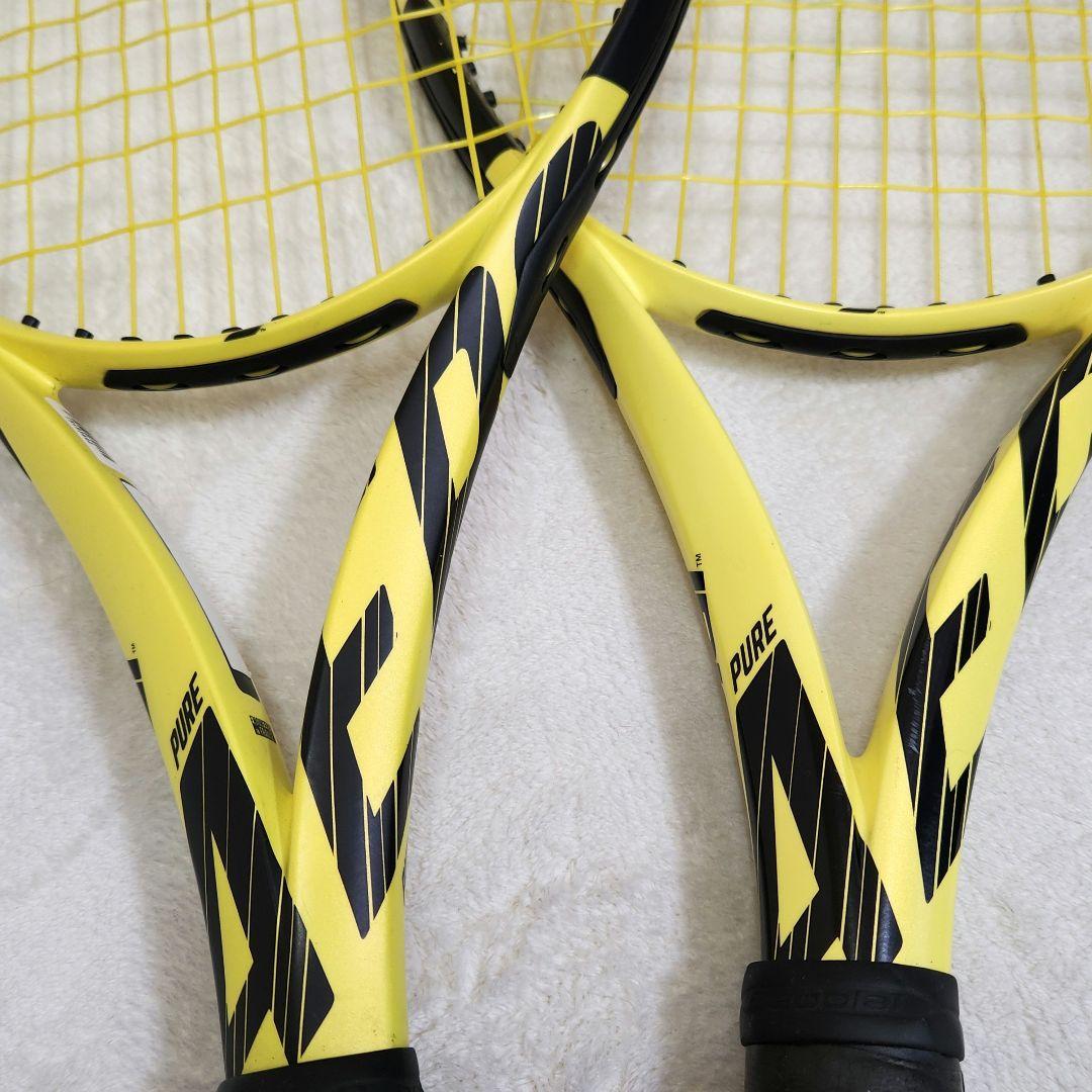 Babolat ピュアエアロ 2本セット G2 テニスラケット 硬式用 バボラ