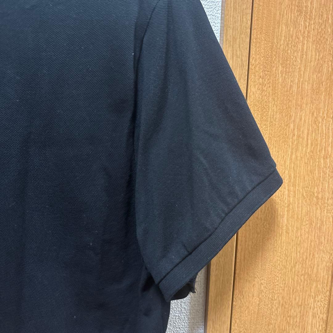 ポロ　ラルフローレン　ポロシャツ　ブラック　スリムフィット　黒