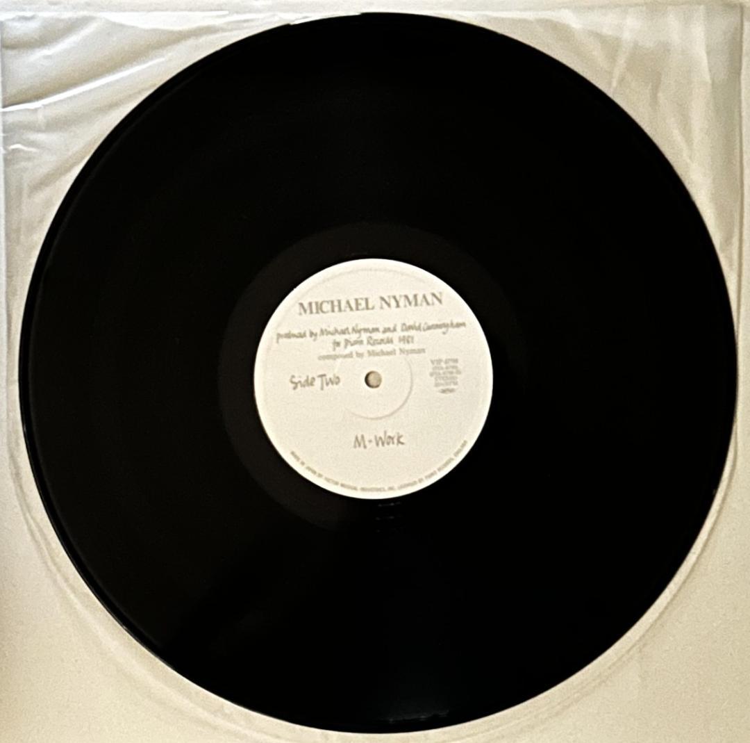 【LPレコード】マイケル・ナイマン　MICHAEL NYMAN