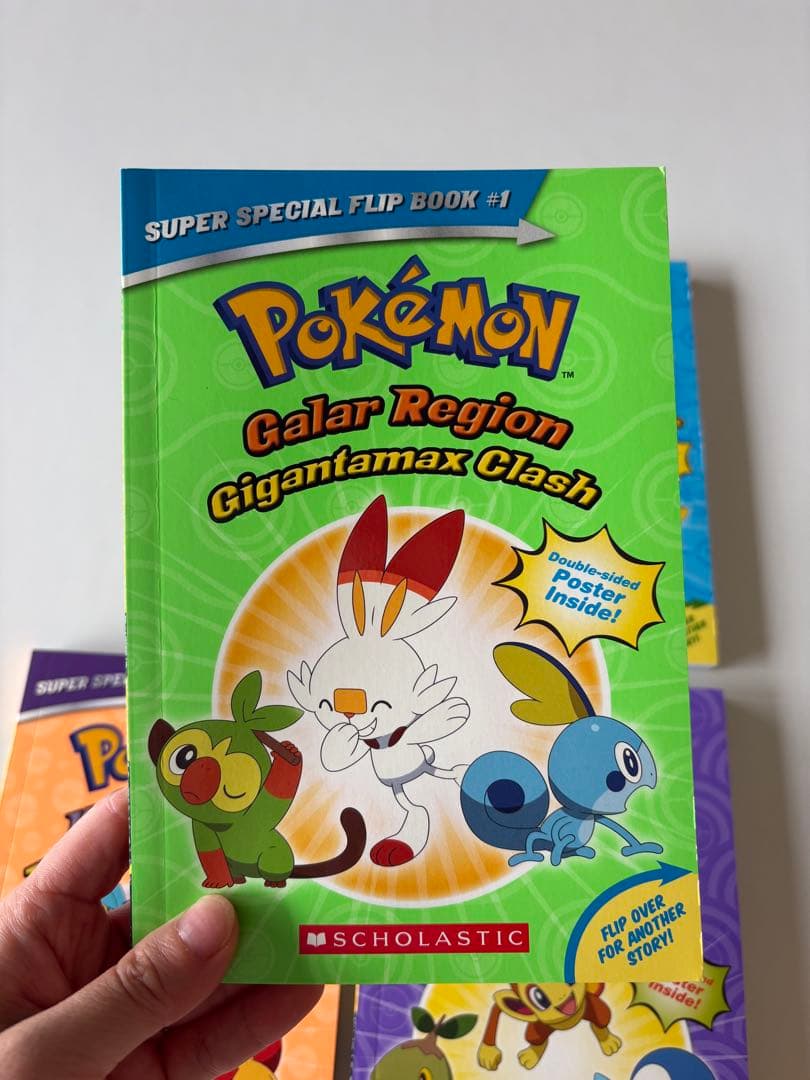 Pokemon English Chapter Book (4冊) セット