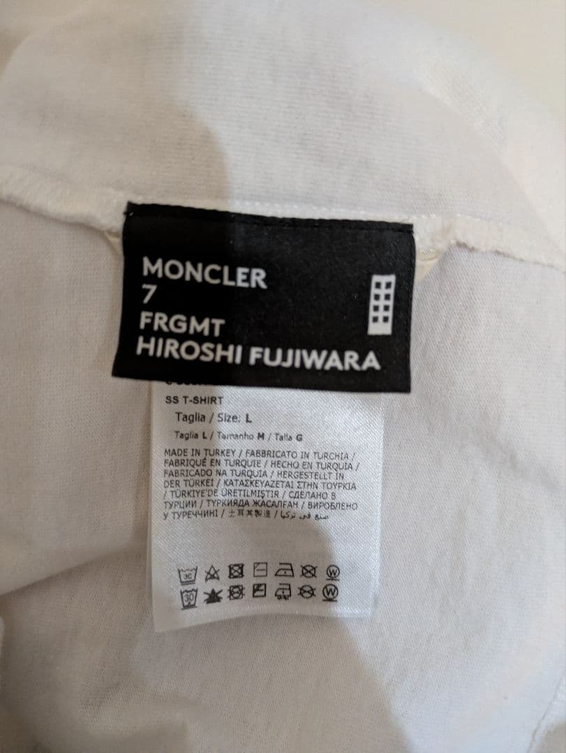 【正規品】MONCLER FRAGMENT Tシャツ Lサイズ
