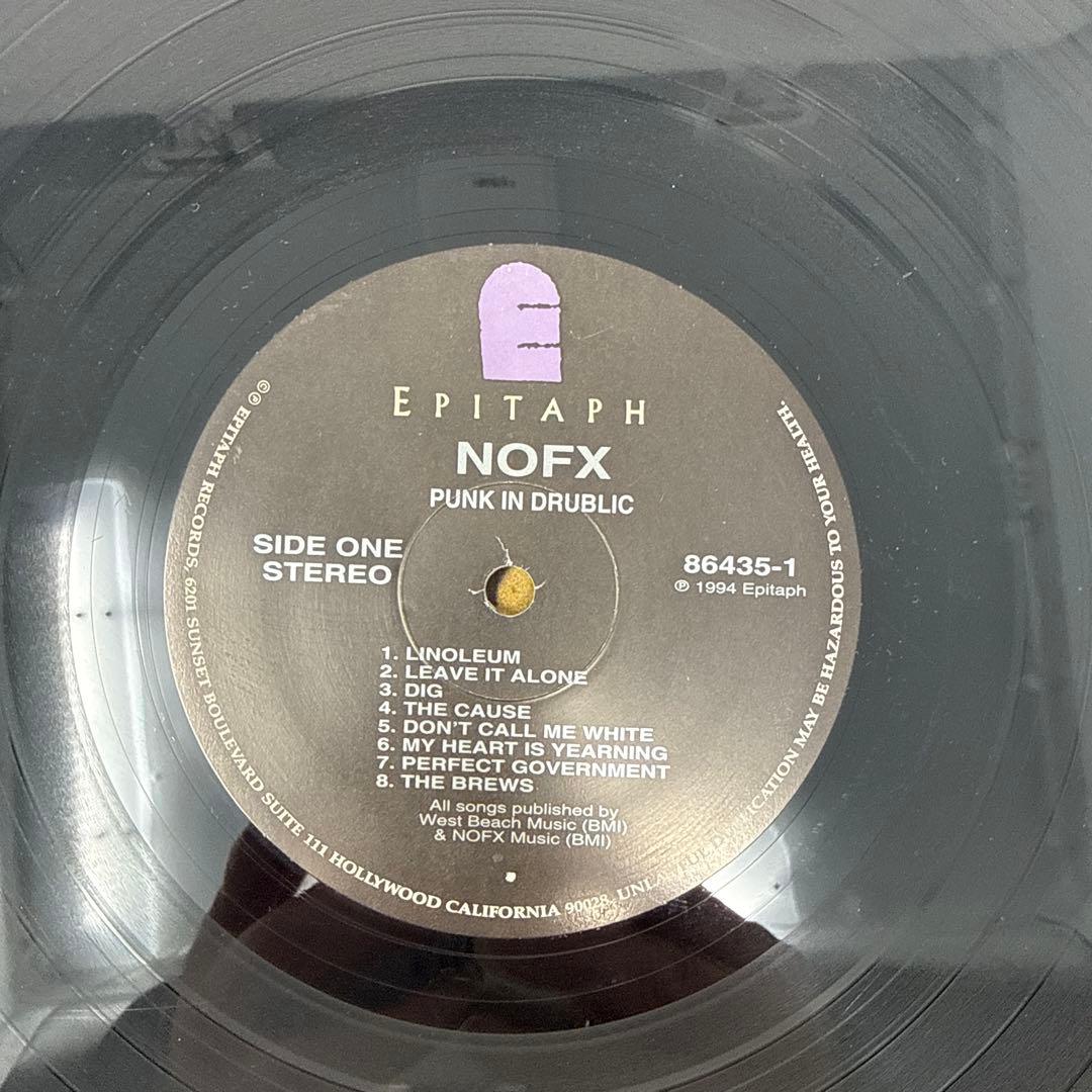 NOFX / Punk in Drublic レコード LP Epitaph