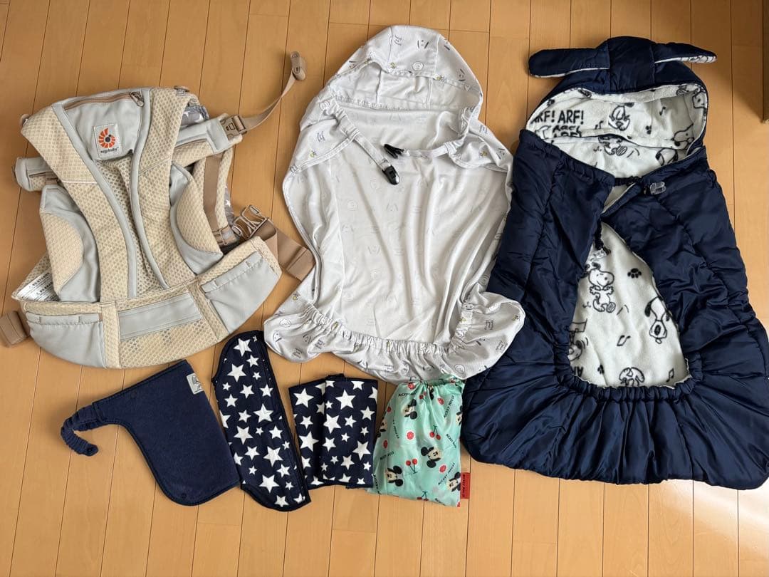 【美品】おまけ付き　エルゴベビー オムニ ブリーズ サンドベージュ