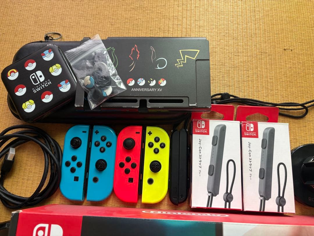 Nintendo Switch 本体 グレー 付属品多数