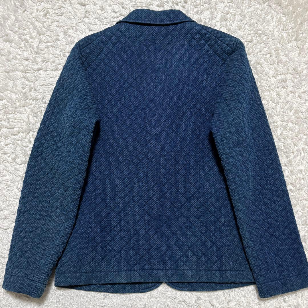 BLUE BLUE カセゾメサシコ スモールダイヤモンドキルトジャケット　IDG