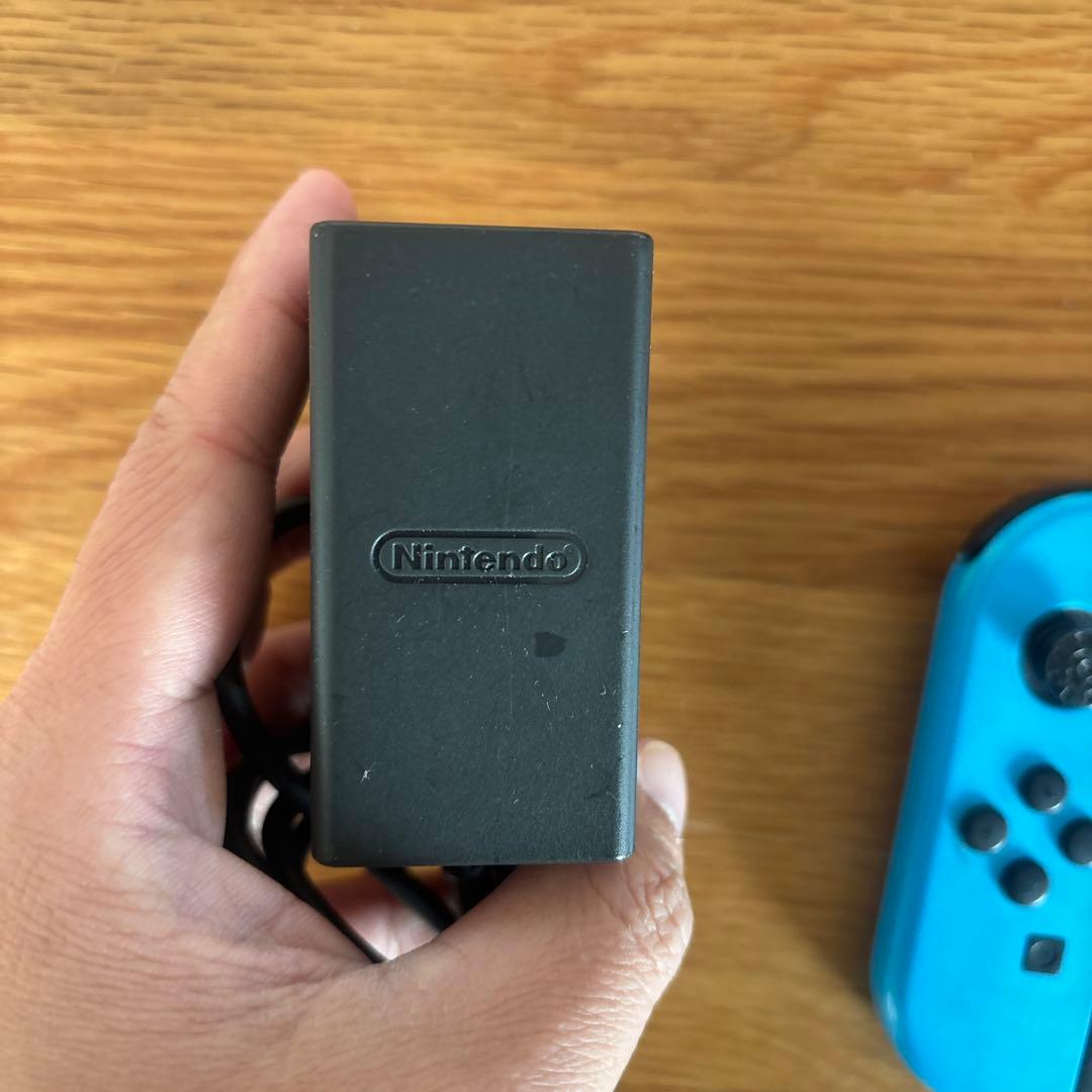 【ジャンク】Nintendo Switch 本体 青/赤 充電器付き