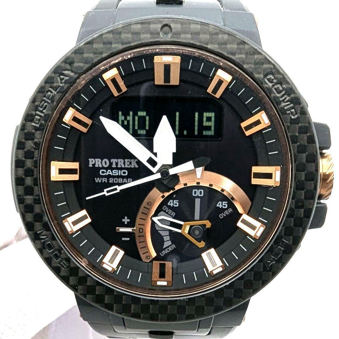 【稼働 限定モデル】 CASIO PRO TREK タフソーラー デイデイト