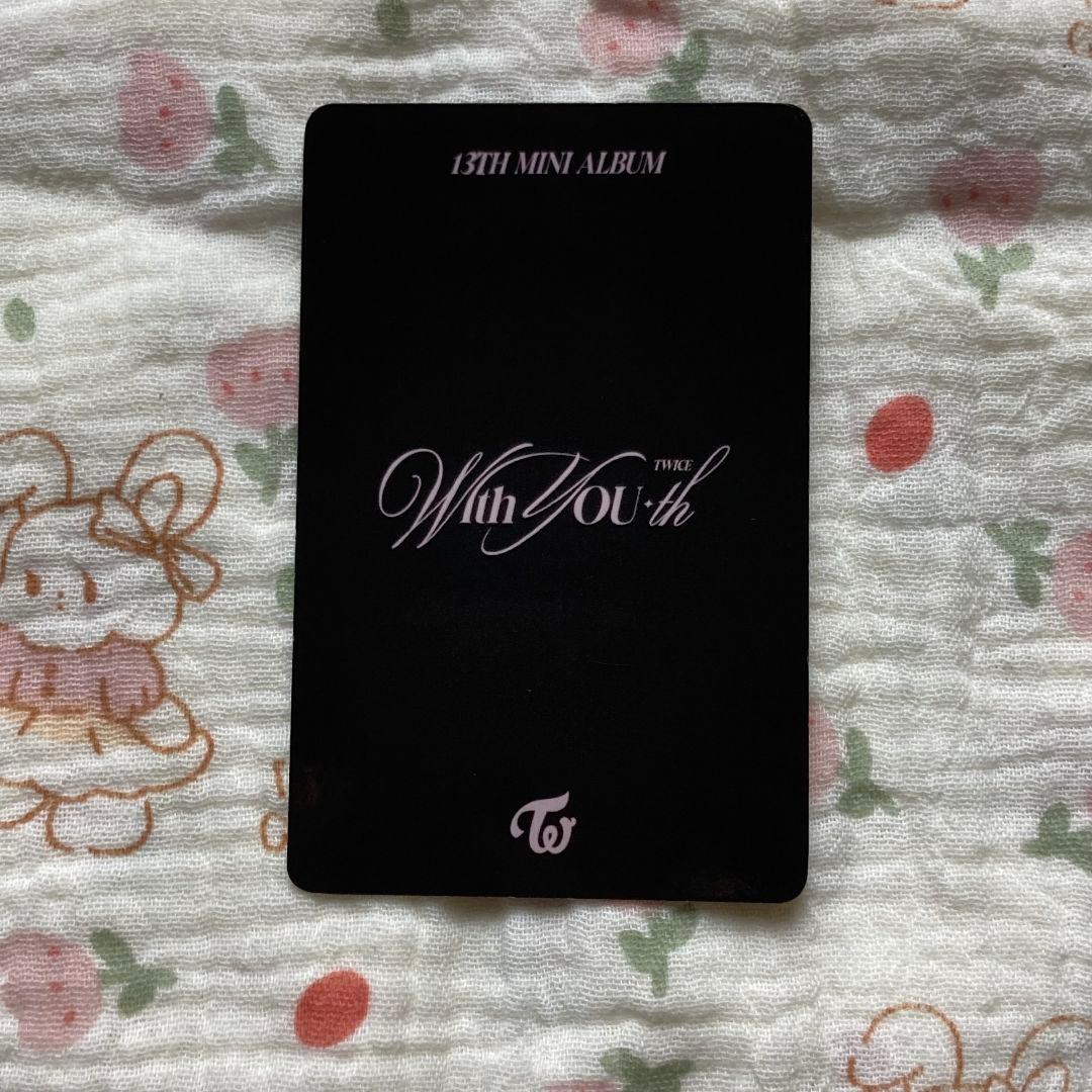 TWICE ミナ With YOU-th 事前収録 韓国 公開放送 トレカ