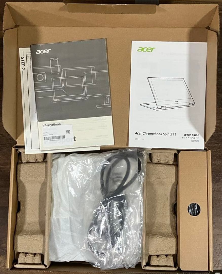 Acer Spin311【11.6インチタッチパネル付Chromebook】