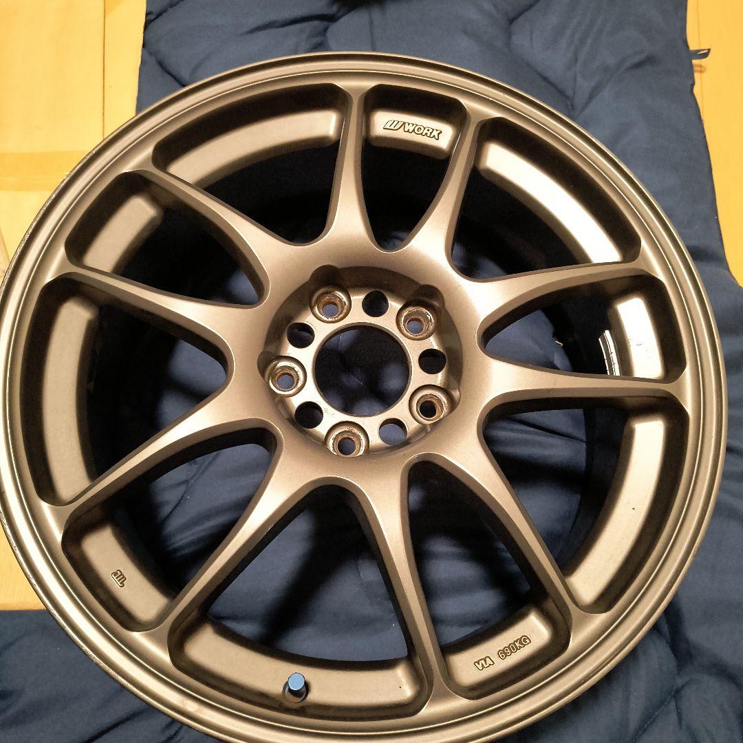 work エモーションCR改 18インチ　４本セット