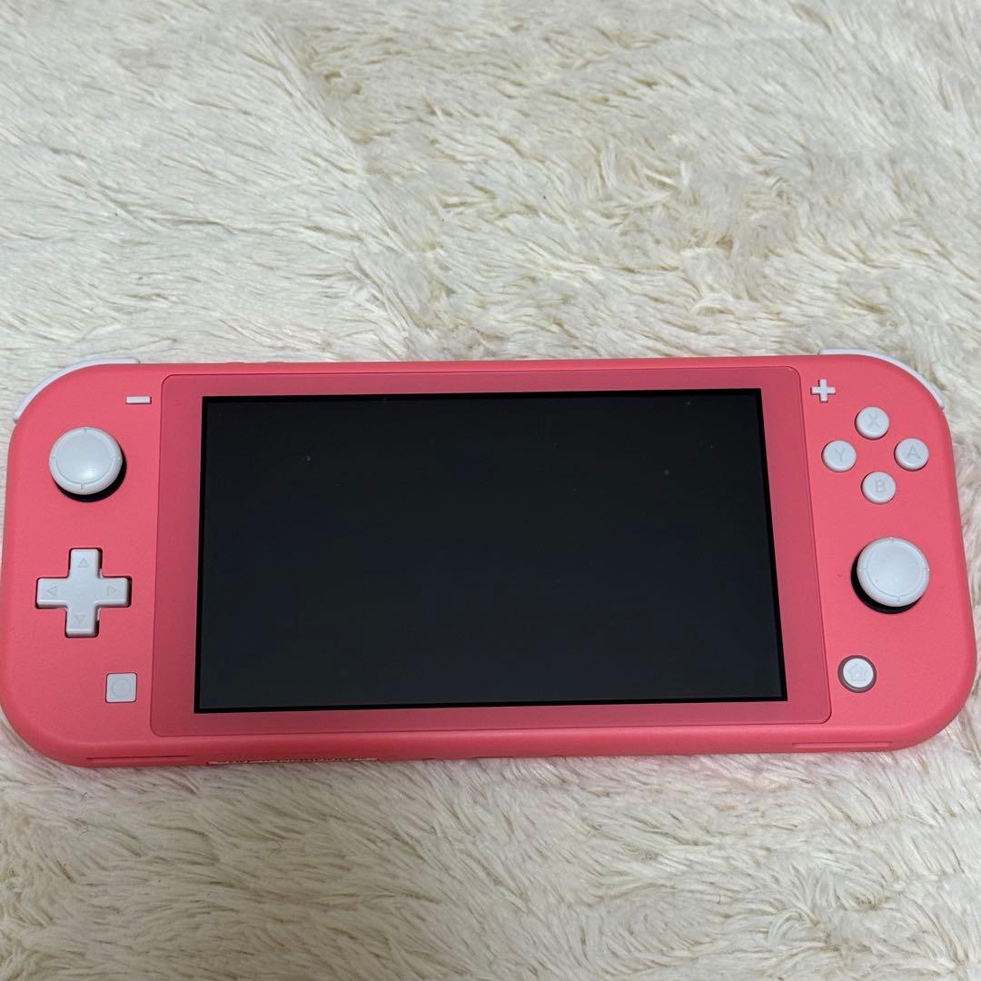 Nintendo Switch Lite コーラルピンク 本体 充電器付き