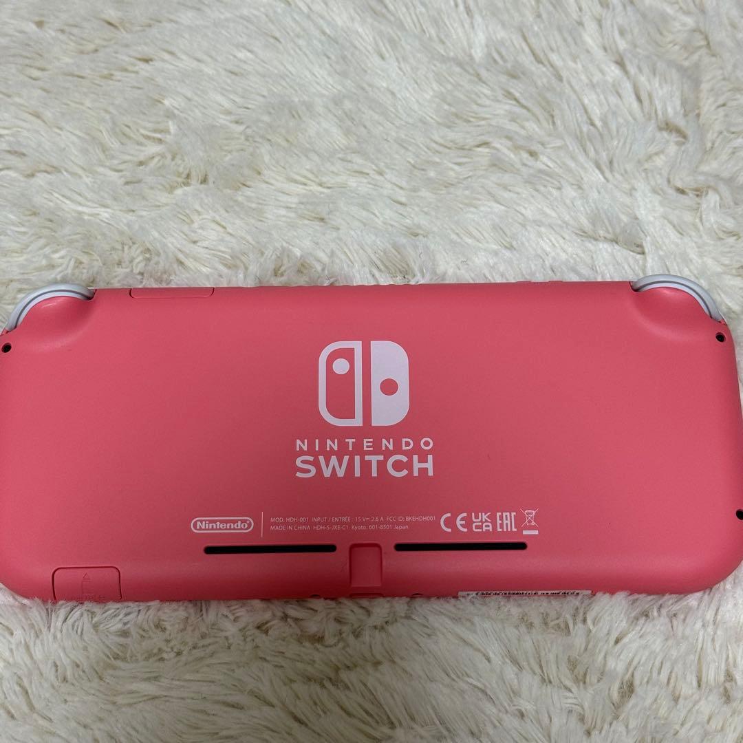 Nintendo Switch Lite コーラルピンク 本体 充電器付き
