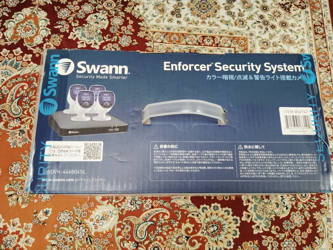 新品　Swann 防犯カメラDVRセキュリティシステム フルHDカメラ４台セット