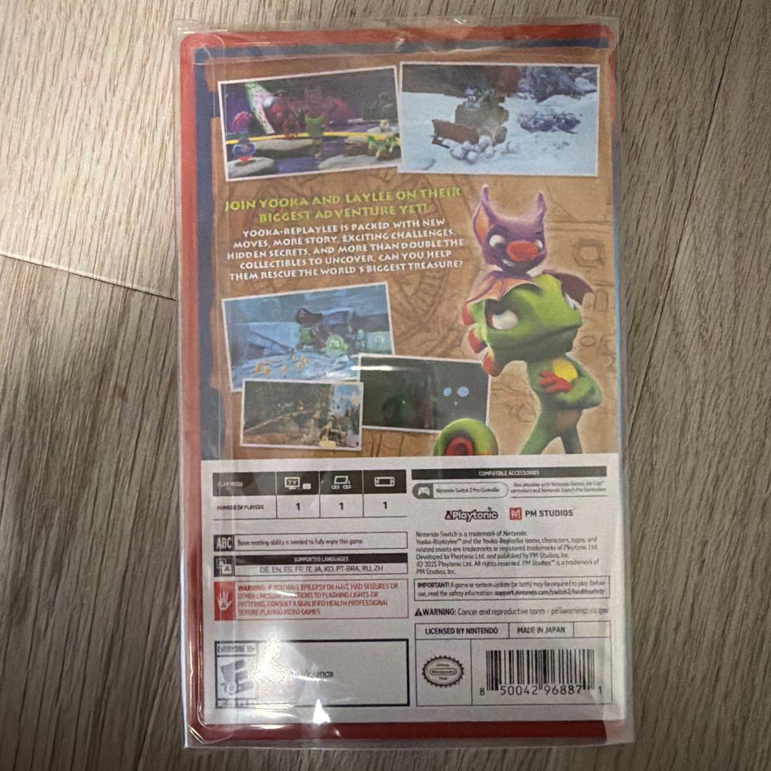 【日本語対応】Yooka-Replaylee (輸入版) switch2版