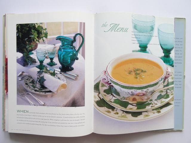 洋書◆季節に合わせたパーティー料理やテーブルセッティング写真集 本 インテリア