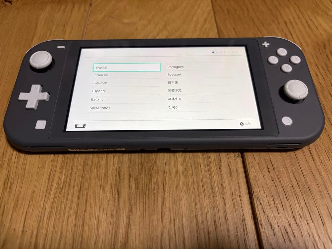 Nintendo Switch Lite グレー本体マイクロsdカード128GB