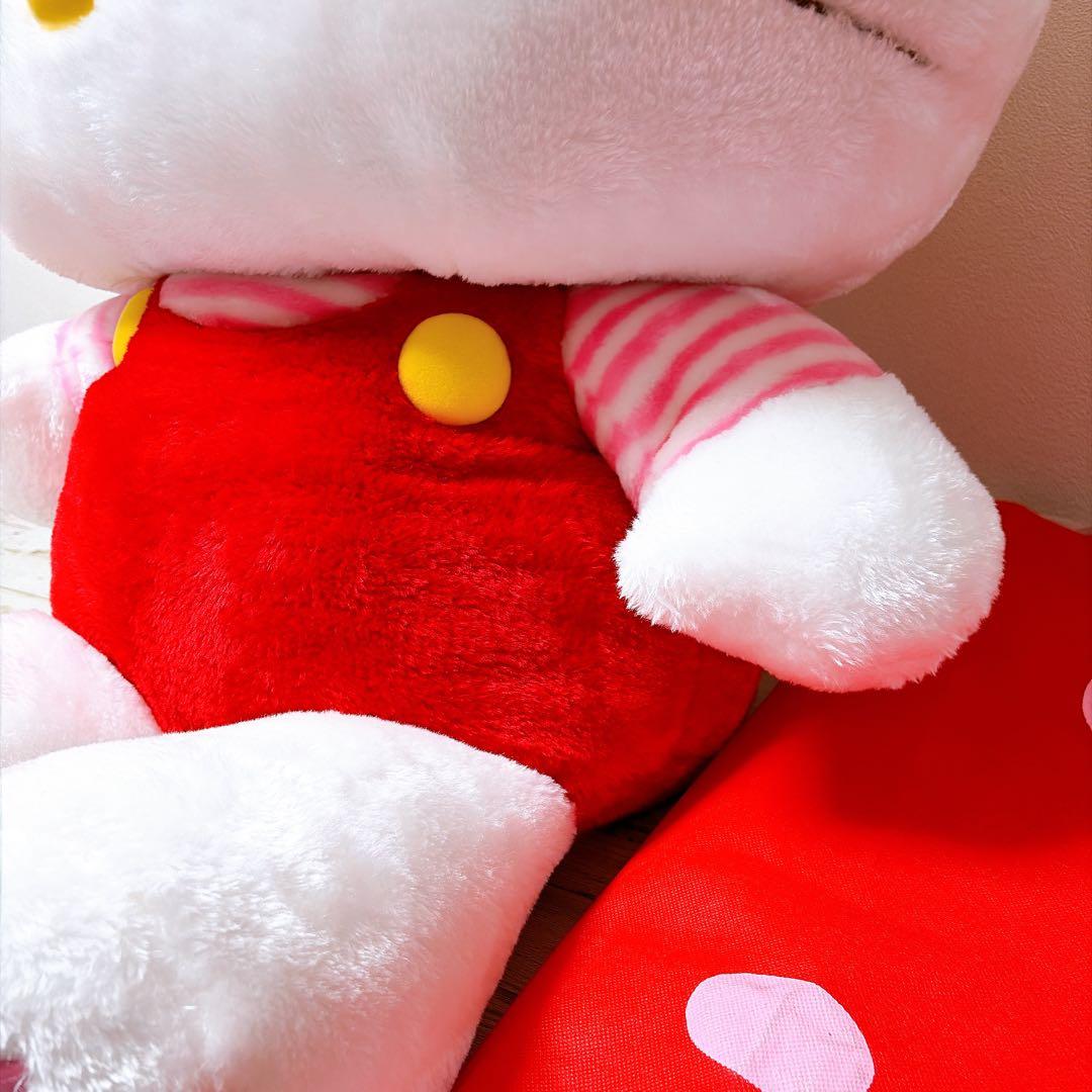 レア　美品　サンリオ　キティーちゃん　ぬいぐるみ　超特大　4L Sanrio