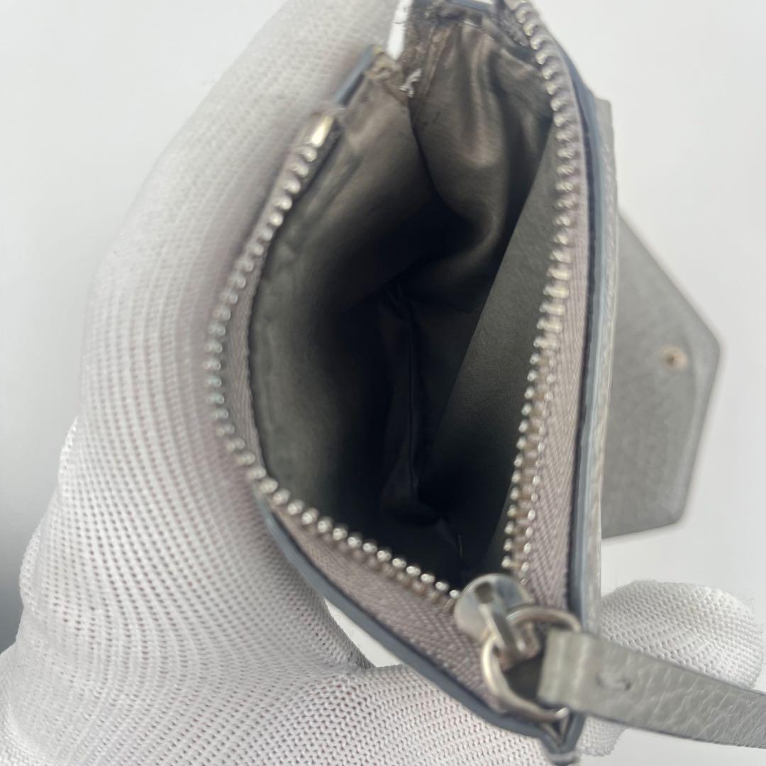 Maison Margiela 二つ折り財布 ステッチ コンパクト レザー