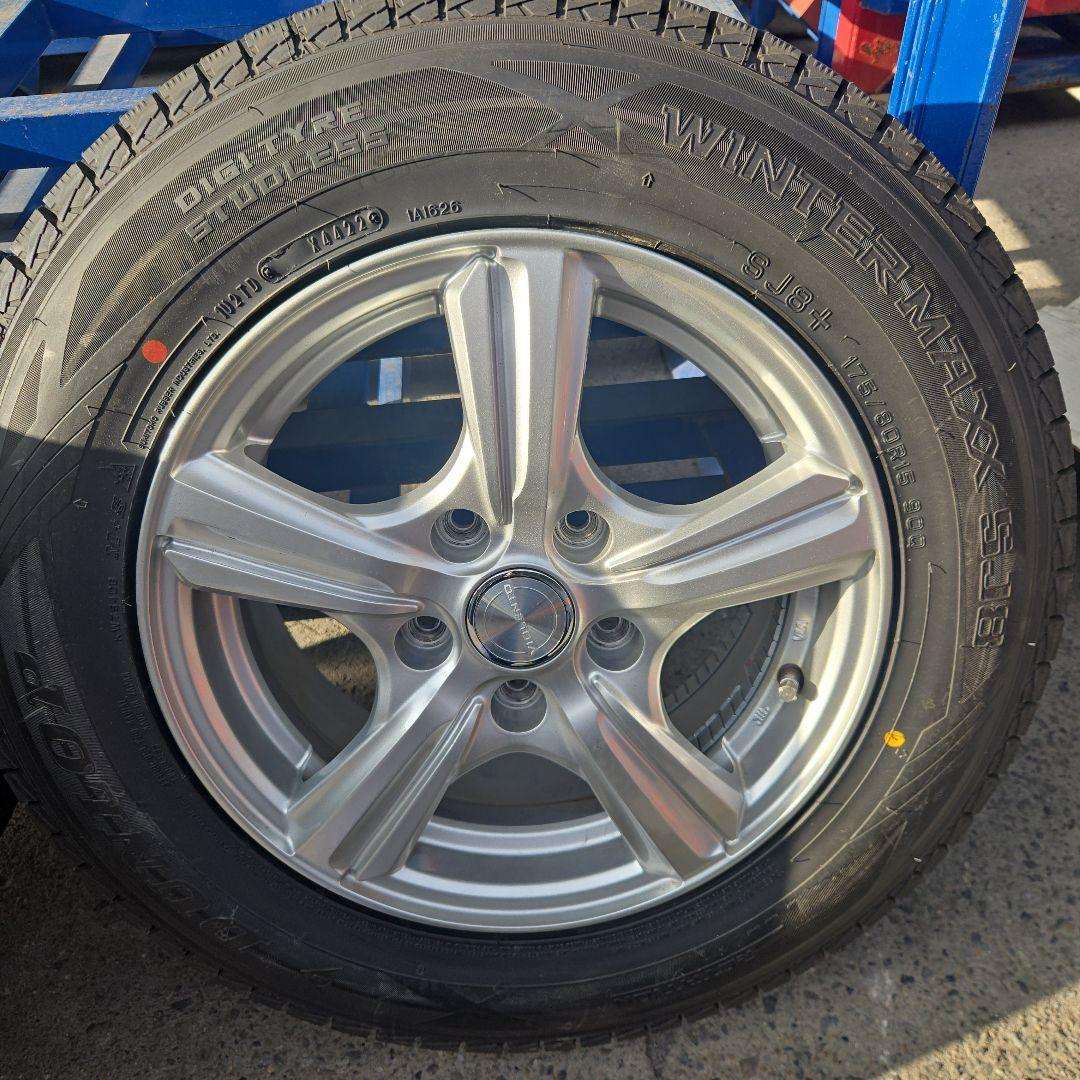 DUNLOPWINTER MAXX SJ8　175/80R15　90Q4本セット