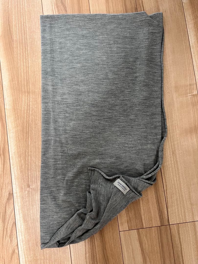 JOHN SMEDLEY グレー ロングストール