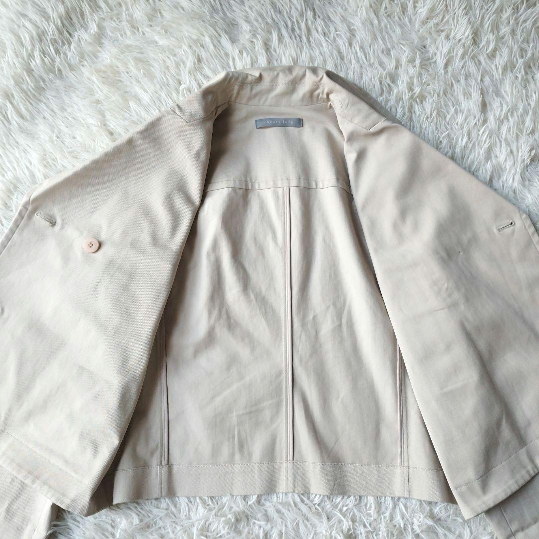 24年♡美品✨セオリーリュクス NEWTON ショートトレンチ 蛯原友里 38