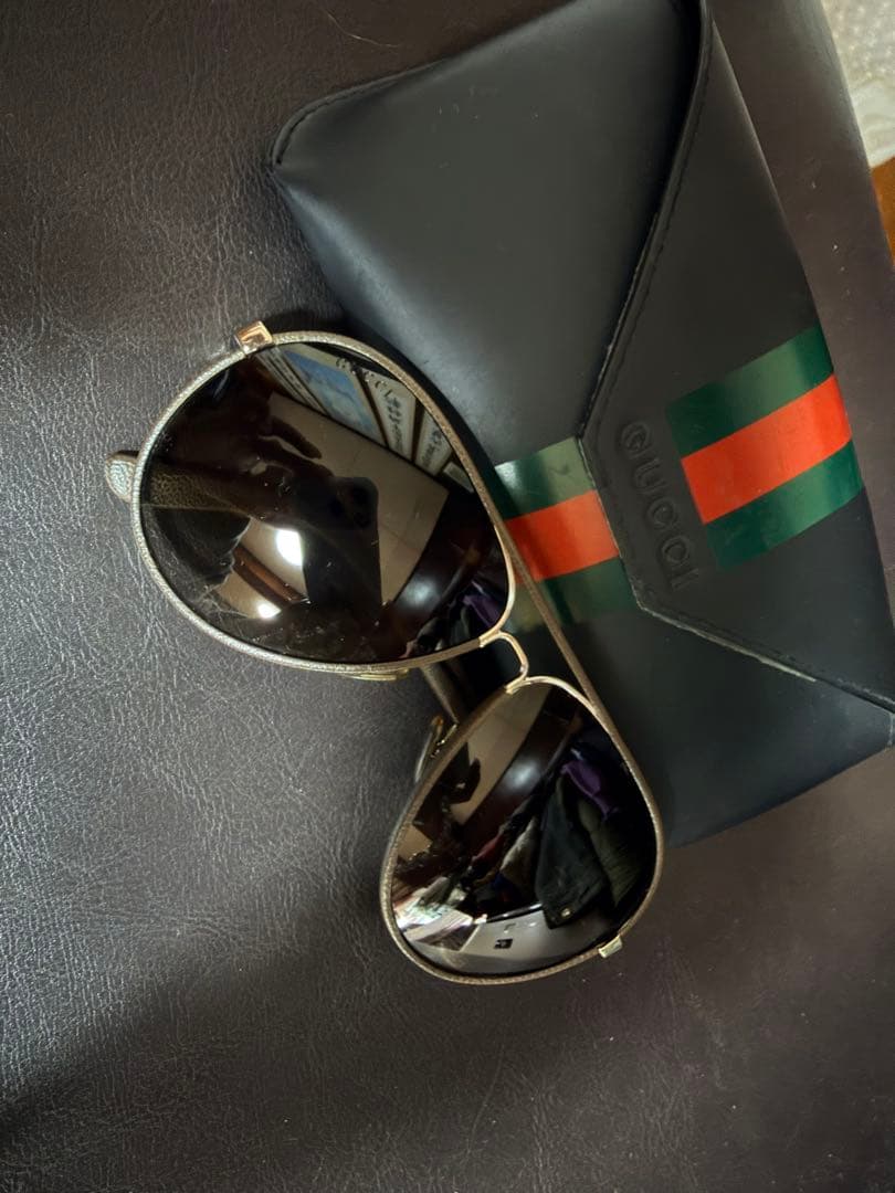 Gucciサングラス ケース付き メンズ レディース