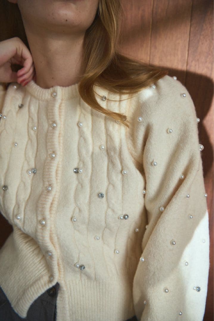 【既に完売！タグ付き】Estella.K Stardustカーディガン