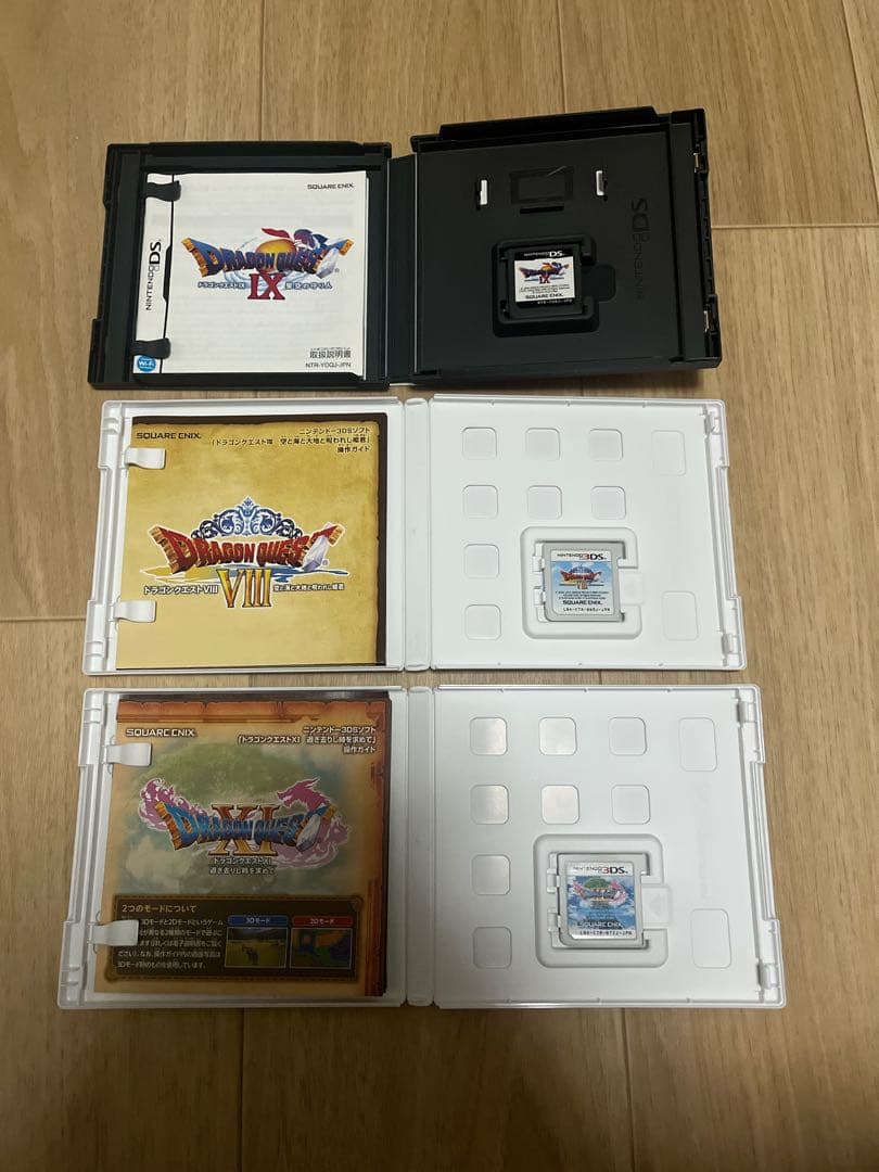 ドラゴンクエスト Ⅷ Ⅺ (3DS) Ⅸ (DS) セット