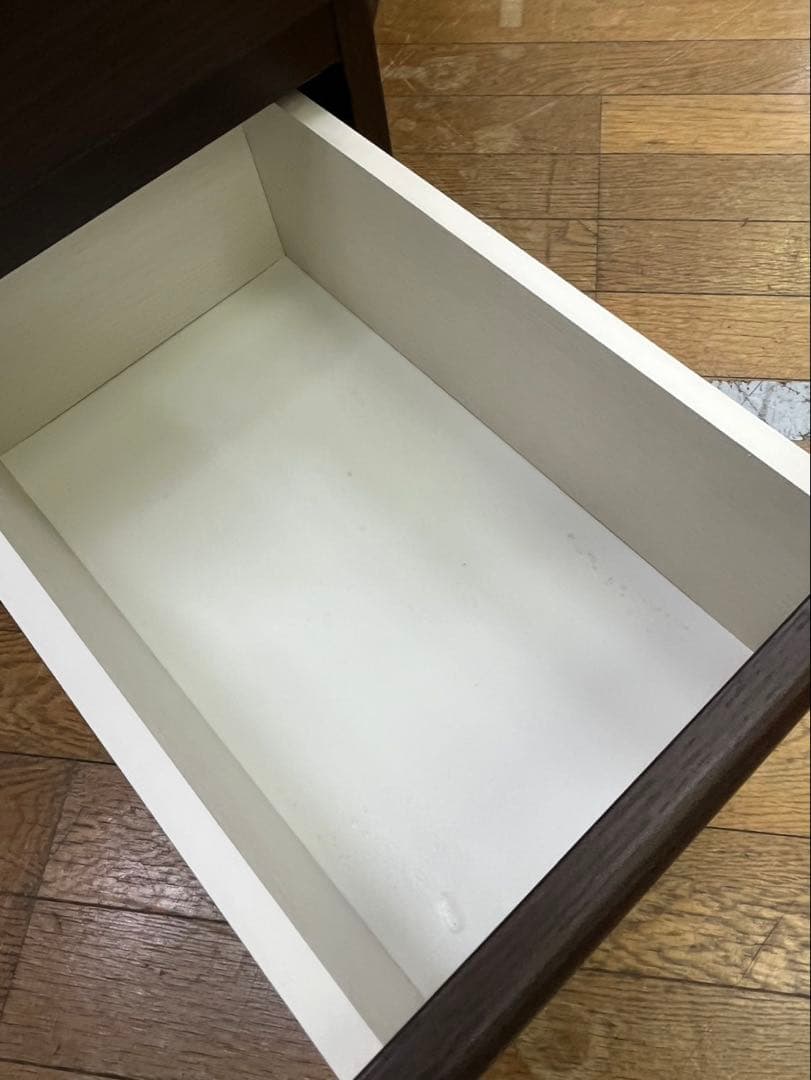 特価 4段×2 木製 チェスト 棚付き 収納 家具