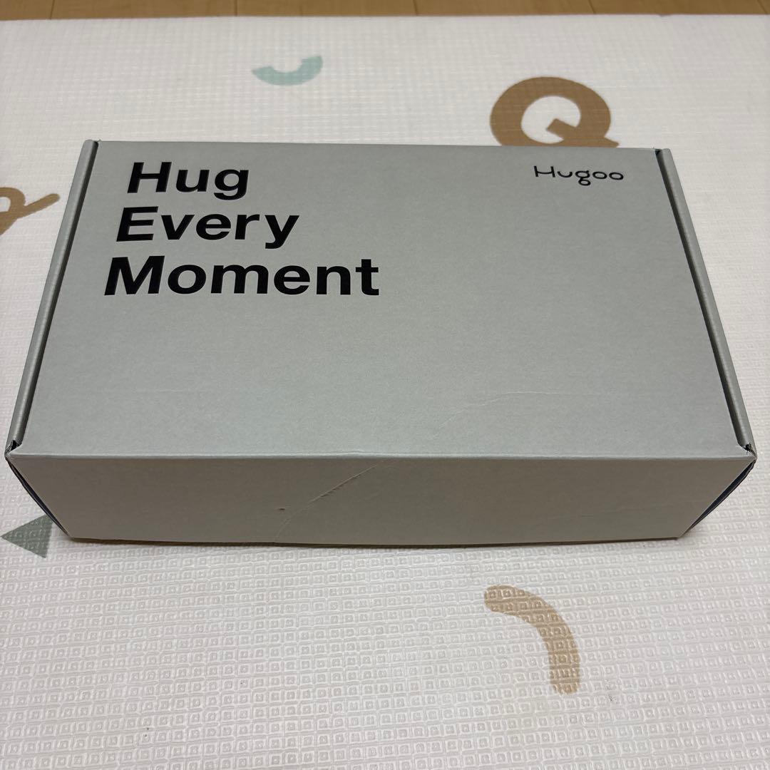 Hugoo ヒップシート　ブラック×ベージュ　ハグー