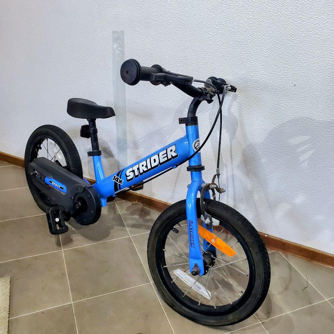 STRIDER ストライダー 14x キッズバイクペダルユニット装着済み