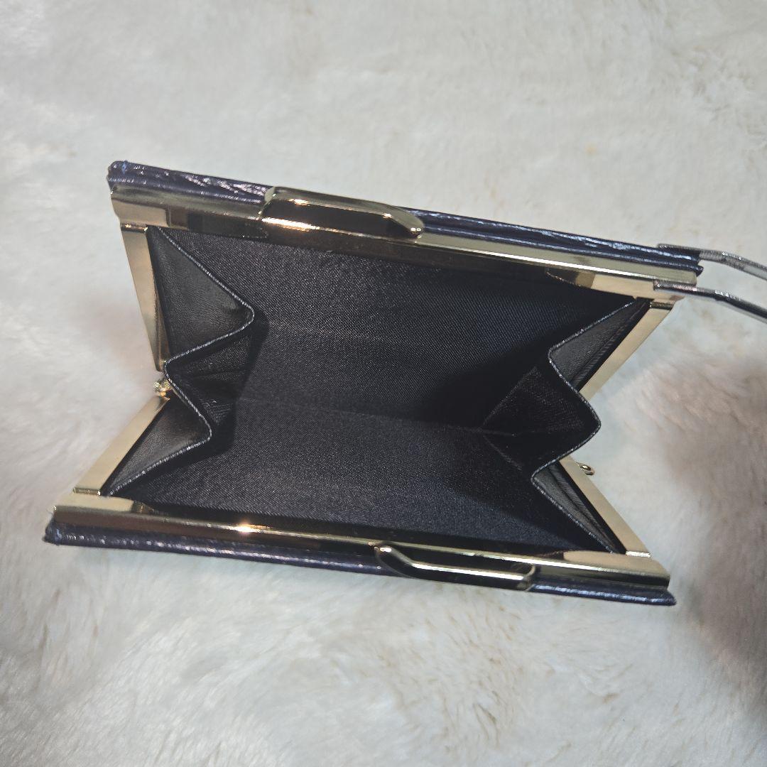 皇居★二つ折り財布★皇居限定 特製　ブラック　黒　本革　人気　２つ折り