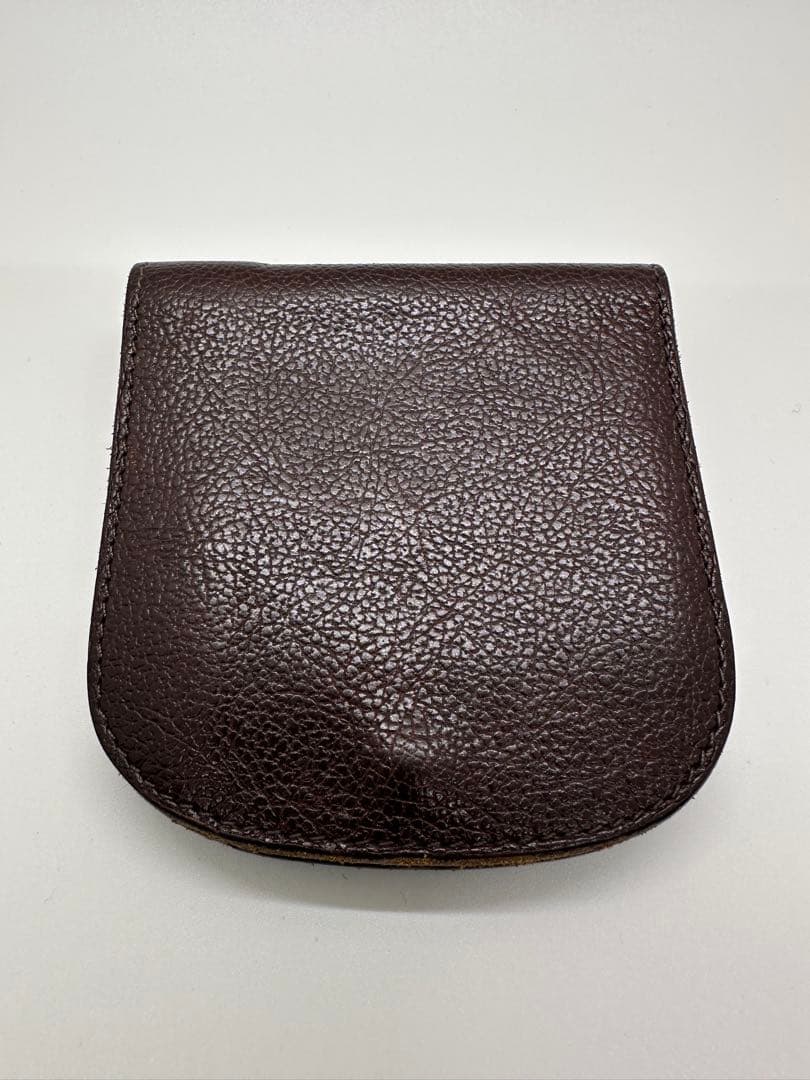 IL BISONTE 二つ折り財布 ダークブラウン