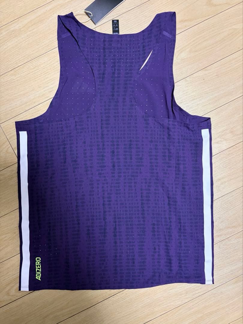 S*K様 adidas ランニングウェア セットアップ シングレット ハーフタイ