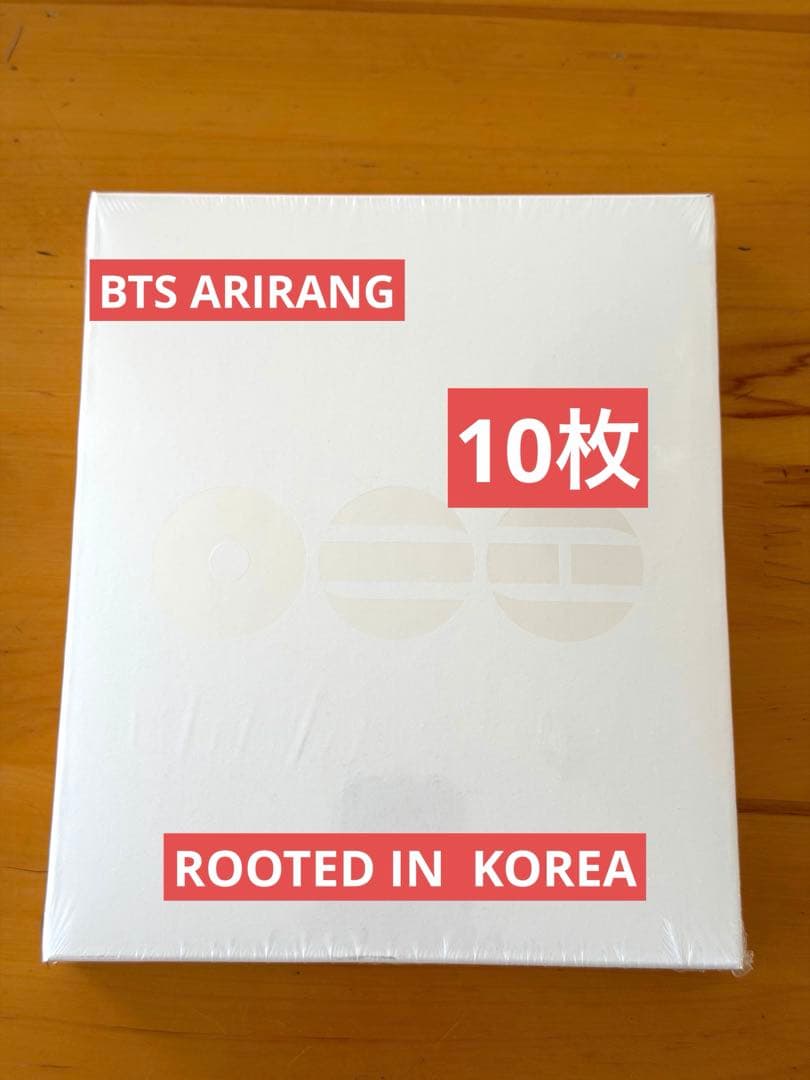 SKMT　BTS ARIRANG MUSIC & KOREA 20枚
