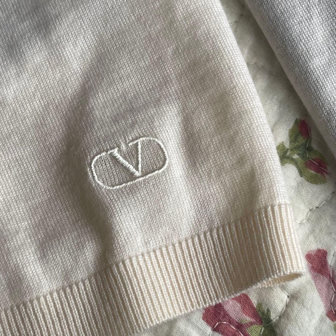 VALENTINO ヴァレンティノ　レース切替 カーディガン