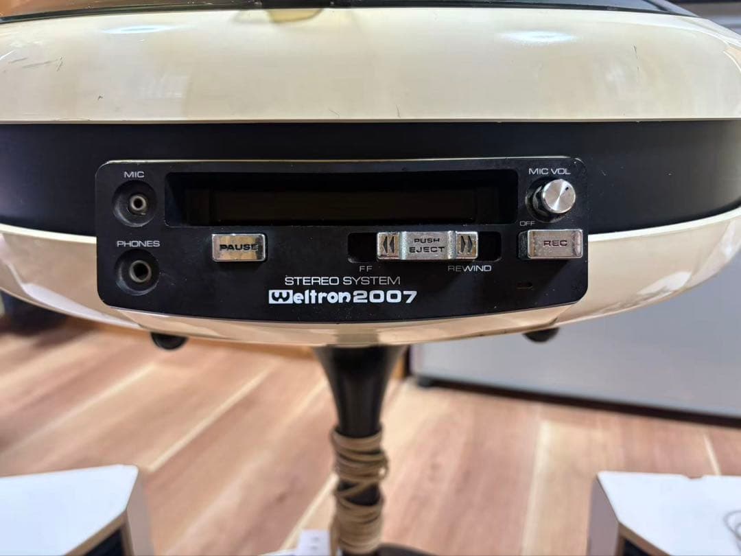 Weltron 2007 ウェルトロン ターンテーブル 通電確認済み