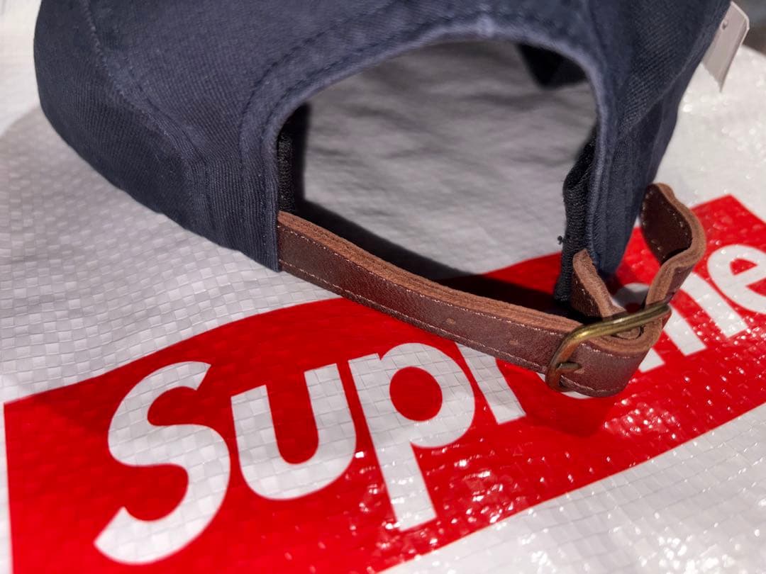 【新品未使用・タグ付】Supreme Cap ネイビー（シュプリーム）